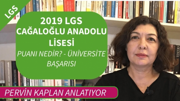 2019LGS: Cağaloğlu Anadolu Lisesi: Puanı Nedir? | Üniversite Başarısı