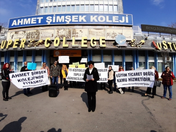 Ahmet Şimşek Koleji velileri: Özel eğitim sistemi çöktü