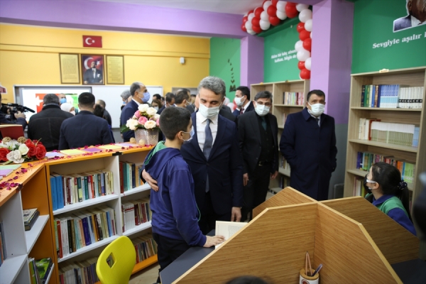 Çankırı'da bütün okullar kütüphaneye kavuştu