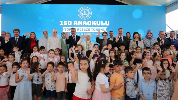 Emine Erdoğan: Erken çocukluk eğitimi öncelikli politikamız