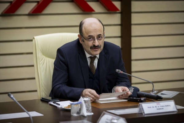 YÖK Başkanı Saraç, Muğla Sıtkı Koçman Üniversitesi'nin senato toplantısına katıldı
