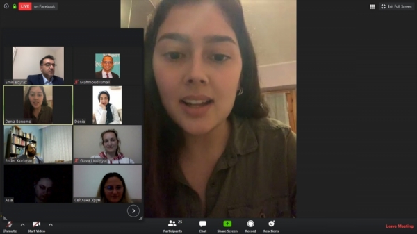  5 ülkeden öğrencilere 'online konuşma kulübü'