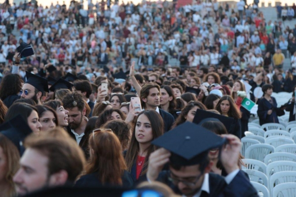 Boğaziçi Üniversitesi’nde mezuniyet protestosu