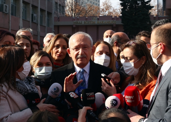 CHP Genel Başkanı Kılıçdaroğlu: MEB’e alınmadı