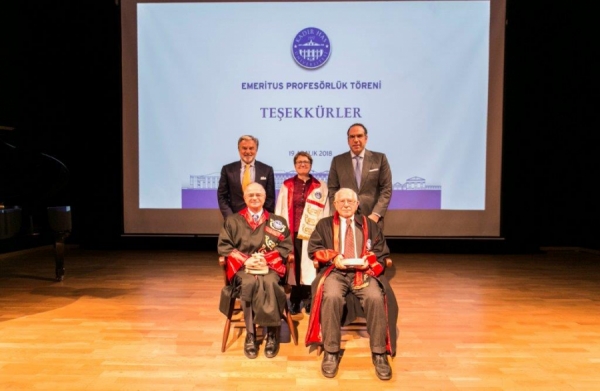 Kadir Has Üniversitesi’nin ilk Emeritus profesörleri 