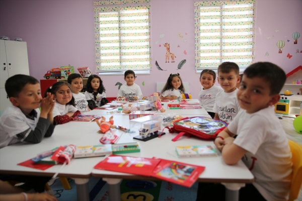 Kahramanmaraş'ta yaptırılan anaokulu açıldı