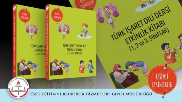 MEB'den 'Türk İşaret Dili Dersi Etkinlik Kitabı'