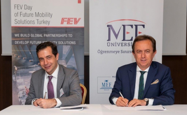 MEF Üniversitesi ile FEV Türkiye ‘mühendislik’te anlaştı