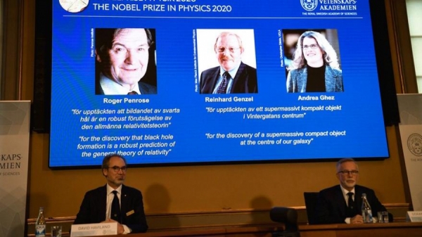 Nobel Fizik Ödülü: Kara delik araştırmacısı 3 bilim insanına