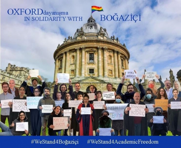 Oxford Üniversitesi'nden Boğaziçi'ne destek