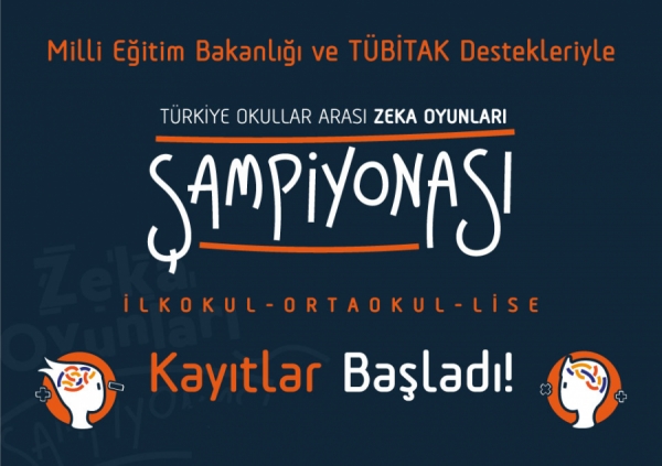 Türkiye Okullar Arası Zeka Oyunları Şampiyonası başlıyor